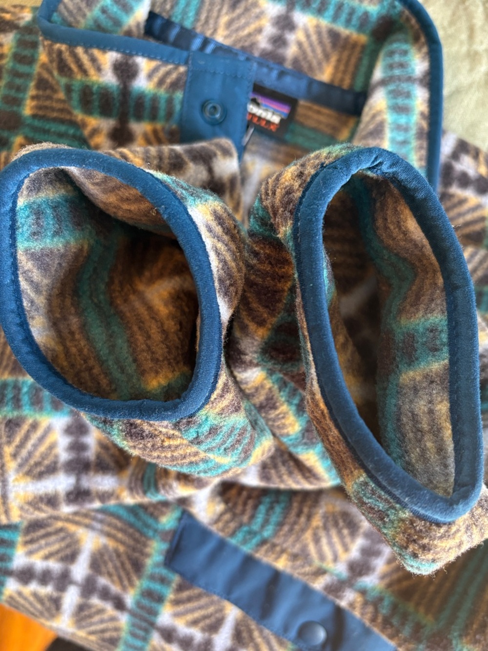 Patagonia Synchilla Snap-T Pullover Snow Beam Medium - Picture 5 of 6